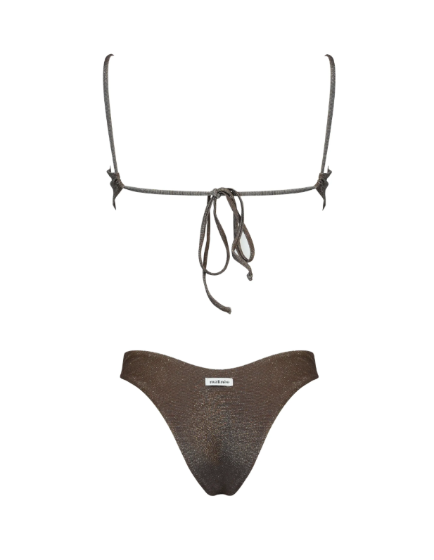 TINA LUREX MARRONE Matinée