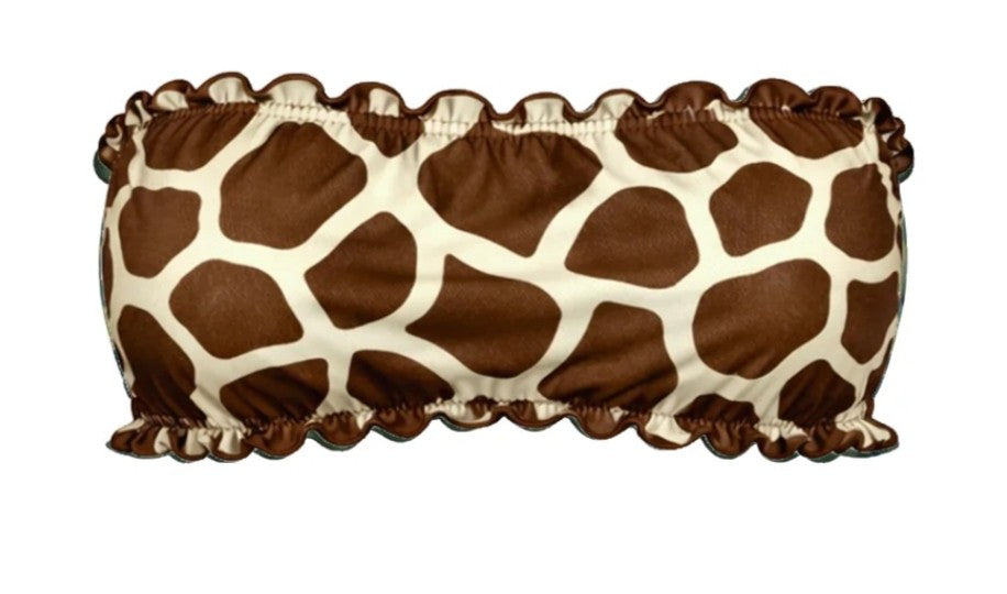 FASCIA FANTASIA GIRAFFA CREMA Milano Bikini