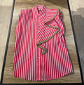 Smanicato righe rosse/bianche Civico1