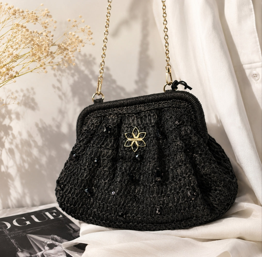 Pochette in carta tessile