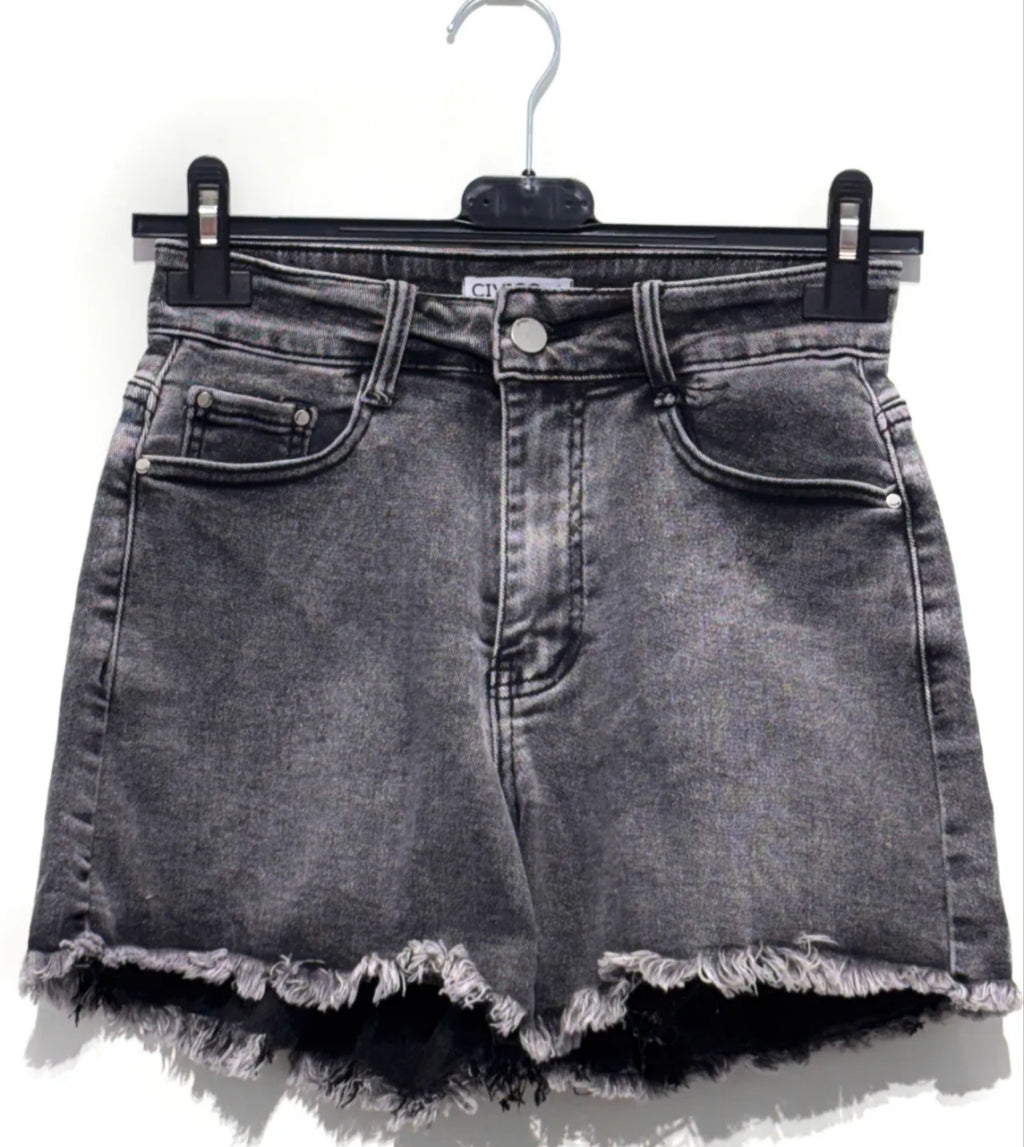 Short denim grigio Civico1