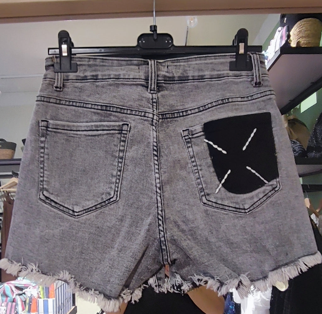 Short denim grigio Civico1