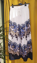 Pantalone fiori blu Civico1